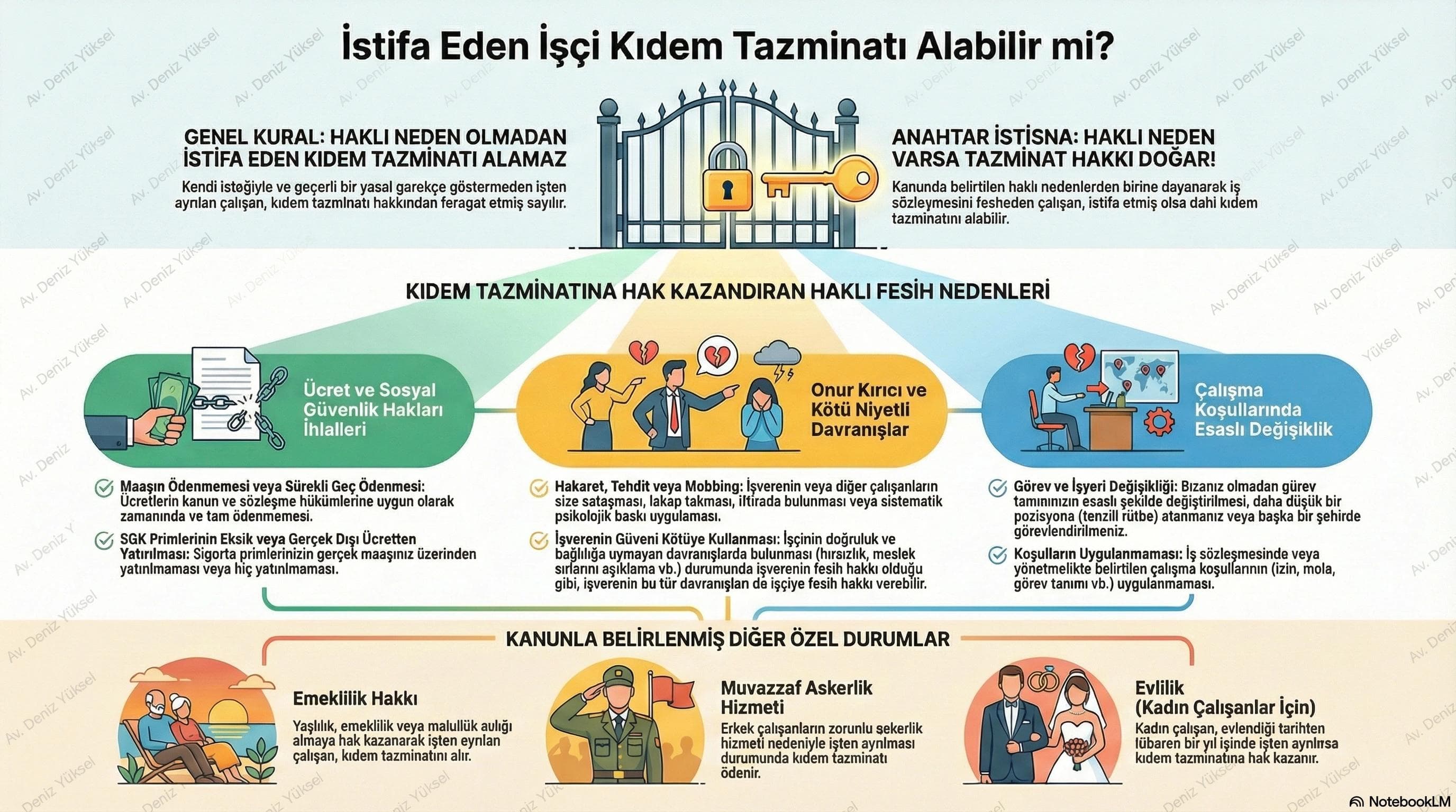 İstifa Eden İşçi Kıdem Tazminatı Alabilir mi? (2025 Rehberi ve 50 Emsal Karar)